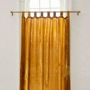 Set of 2 52x84 luxury velvet curtains made in India